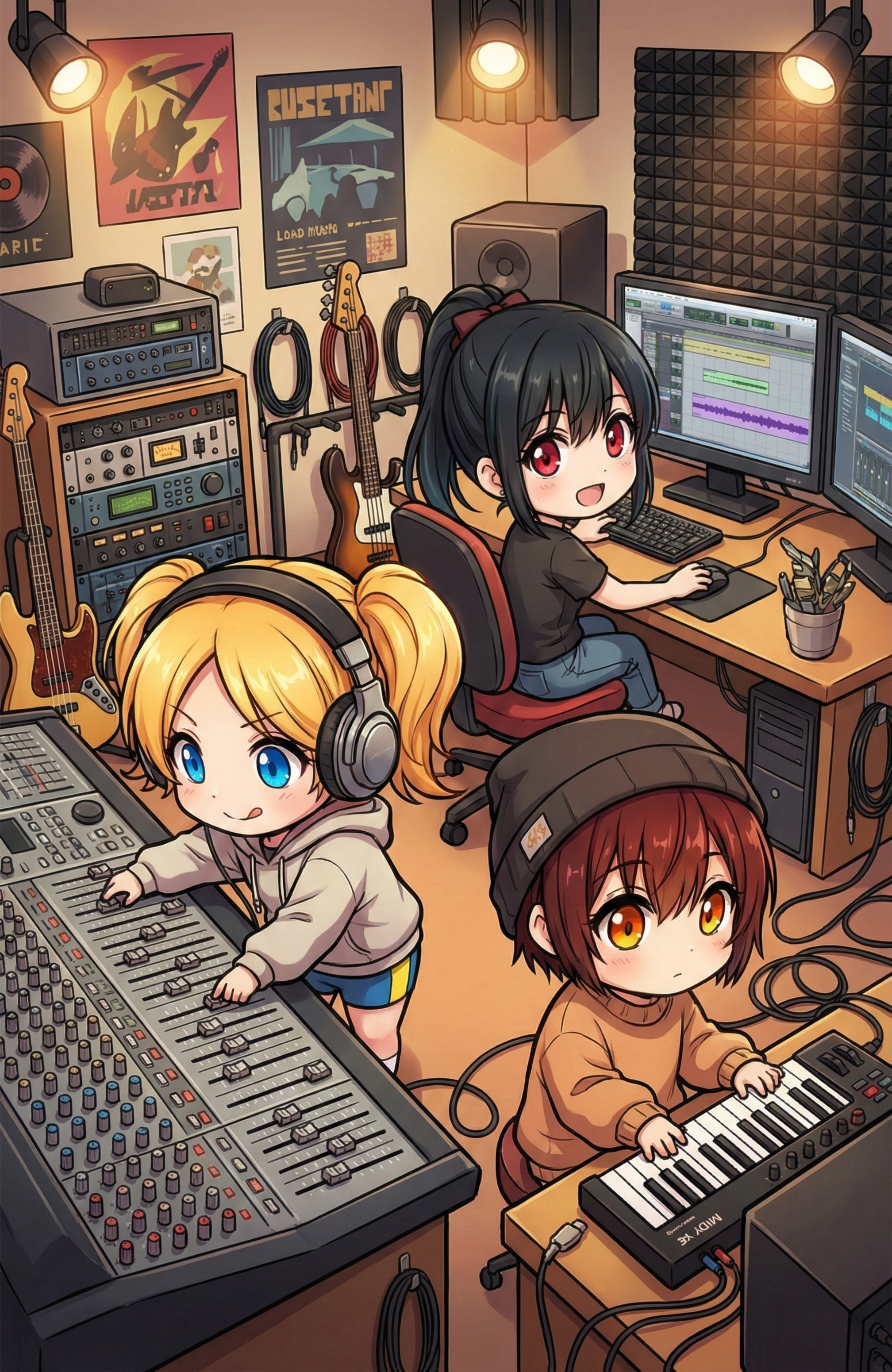 第2弾 音楽キッズクリエイター体験の様子